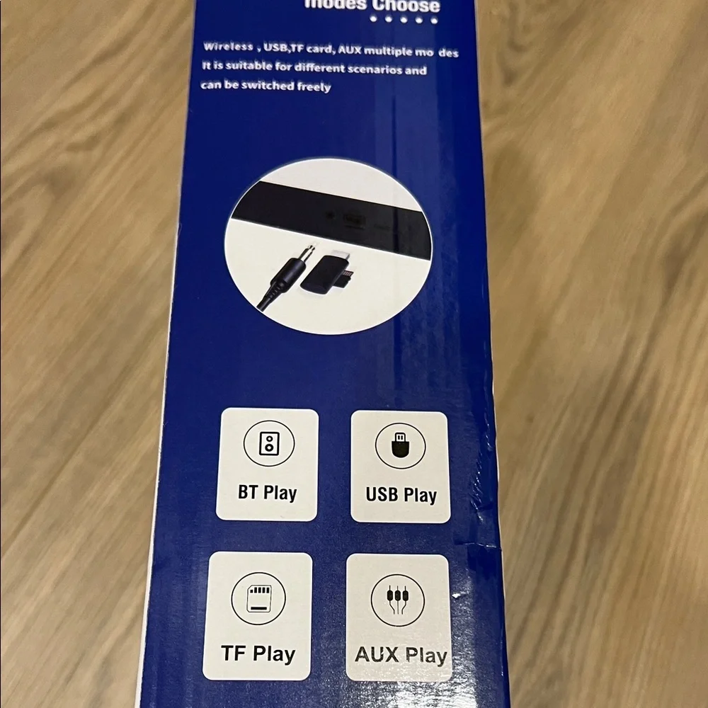 BT-3401 LED Wireless Charging Speaker with Clock - White